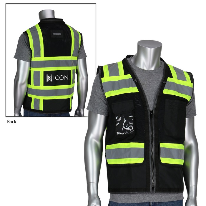 Starline - Black TT 11 Pocket Tech-Ready Mesh Surveyors Vest