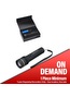 Rechargeable 20W White Laser LED Flashlight