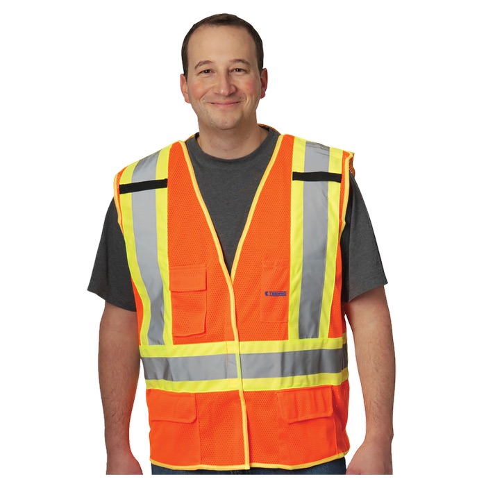 X-Back Breakaway Two-Tone Mesh Vest