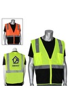 Five Pocket Black Bottom Front Value Mesh Vest
