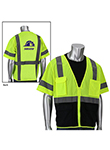 Class 3 Five Pocket Black Bottom Front Value Vest