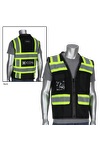 Black TT 11 Pocket Tech-Ready Mesh Surveyors Vest 