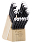 Hampton Forge® Epicure 17 Piece Cutlery Block Set