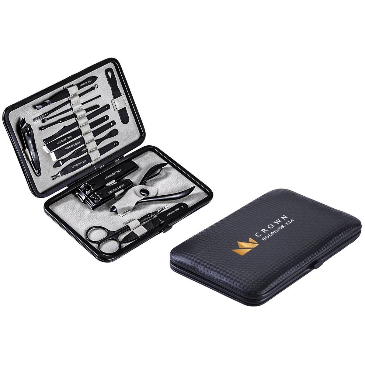 Coffret manucure/pédicure 16 pièces pour homme
