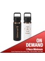 28oz Urban Peak® Dual Top Copper Water Bottle