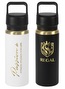 28oz Urban Peak® Dual Top Gold Water Bottle