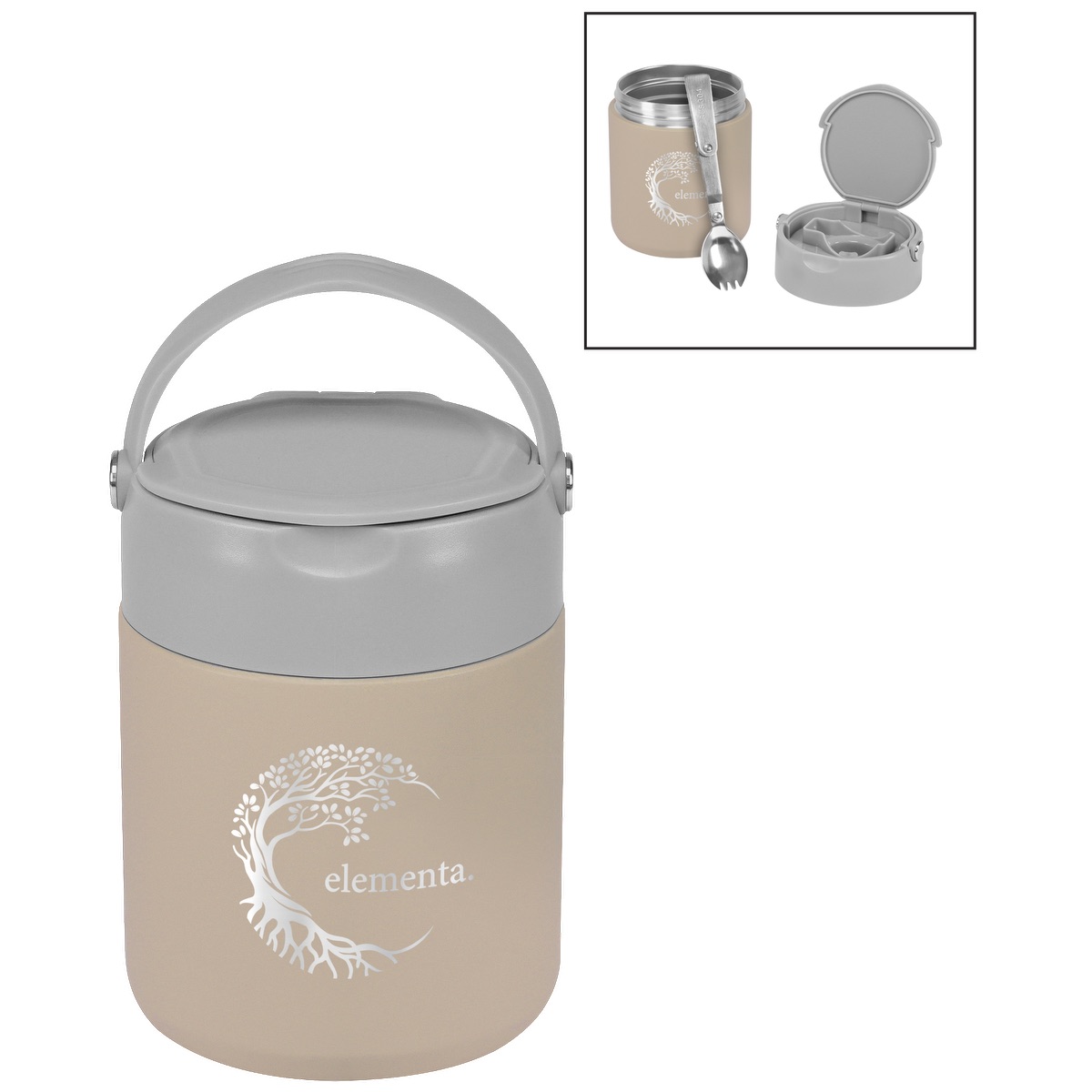 20oz Urban Peak® Vacuum Food Jar with Spork