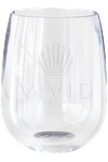 Symglass 12oz Clear Stemless Wine Glass