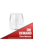 Symglass 12oz Clear Stemless Wine Glass