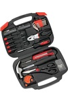 Tool Set with Bi-Fold Carrying Case
