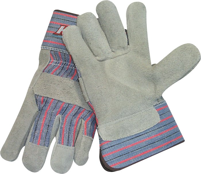Split Leather Glove w/Safety Cuffs